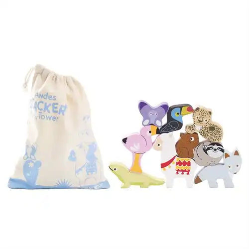 Andes Stacking Animals & Bag