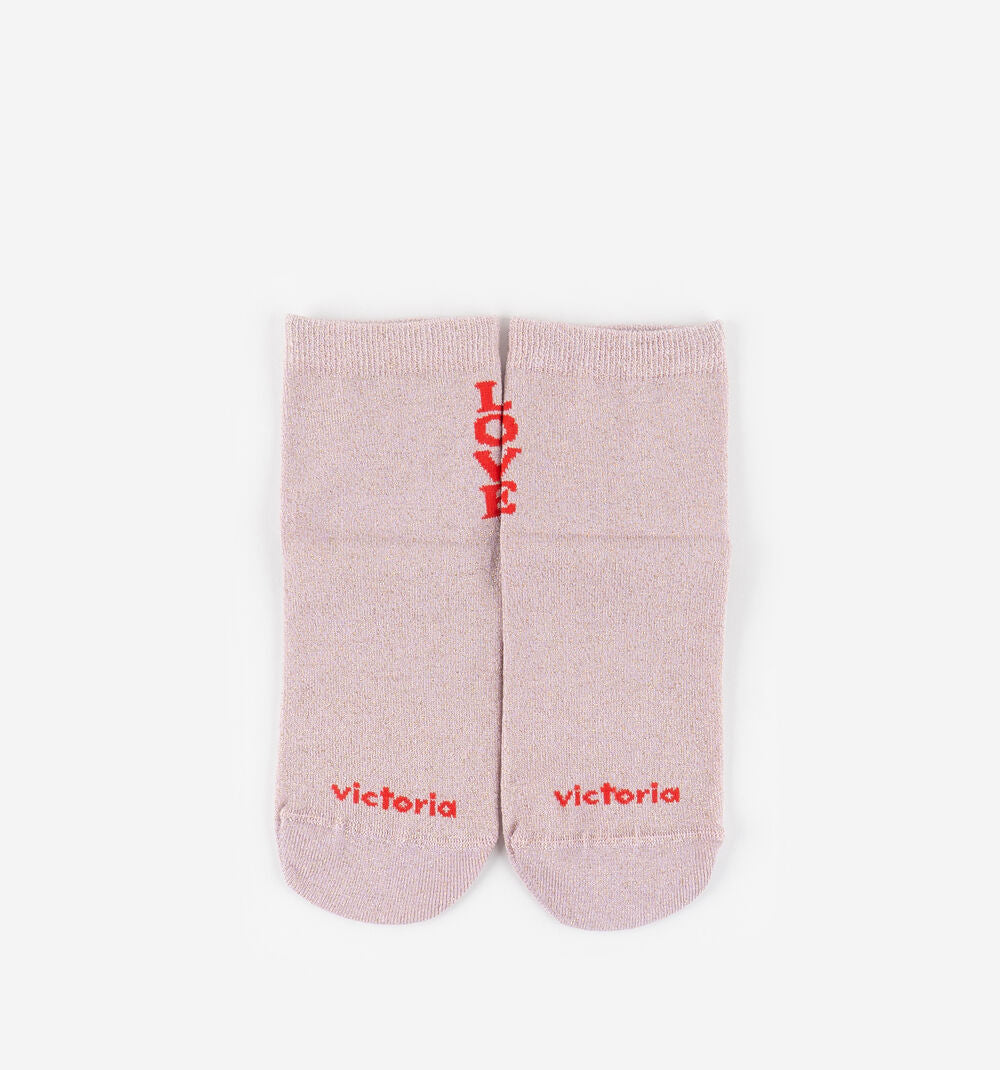 Victoria - Lurex Love Sokken