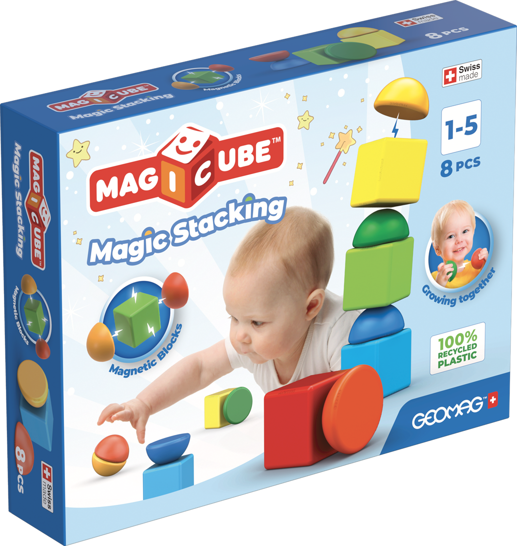 Magicube Blokken Gerecycled Stapelbaar