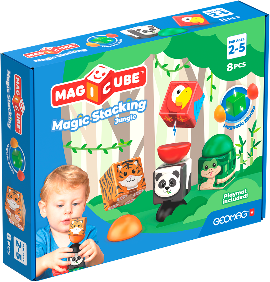 Magicube Blokken Stapelbare Jungle