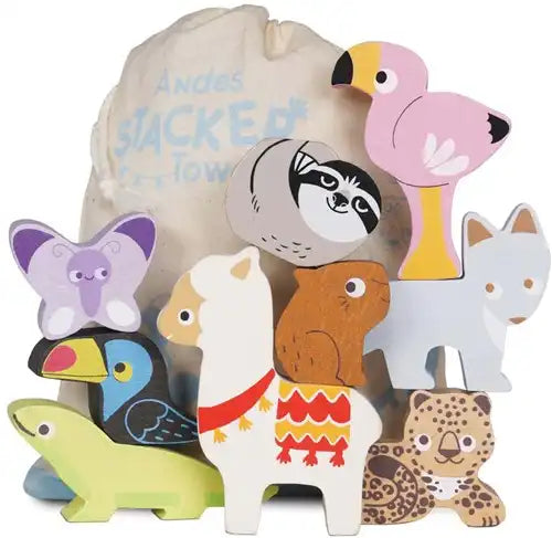 Andes Stacking Animals & Bag