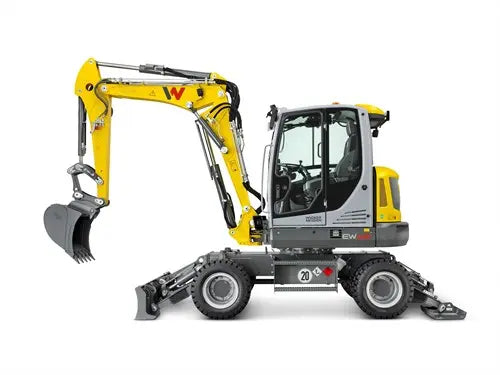 1:50 Wacker Neuson EW65 Mobile Excavator