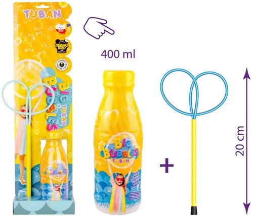 Soap Bubble Ring Mini Butterfly + Liquid 400 ml - Set