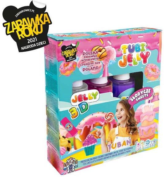 Tubi Jelly Set With 3 Colors